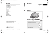 Canon HV30 Instrukcja obsługi
