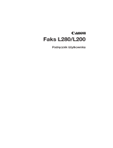 Canon FAX-L280 instrukcja