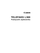 Canon FAX-L360 instrukcja