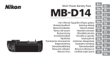 Nikon MB-D14 Instrukcja obsługi