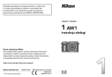 Nikon Nikon 1 AW1 Instrukcja obsługi