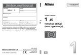 Nikon Nikon 1 J5 Instrukcja obsługi