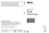 Nikon Nikon 1 V3 Instrukcja obsługi