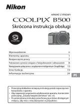 Nikon COOLPIX B500 Skrócona instrukcja obsługi