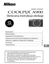 Nikon COOLPIX A900 Skrócona instrukcja obsługi