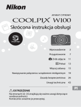 Nikon COOLPIX W100 Skrócona instrukcja obsługi