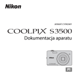 Nikon COOLPIX S3500 Instrukcja obsługi