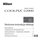 Nikon COOLPIX S2900 Instrukcja obsługi