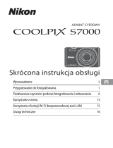 Nikon COOLPIX S7000 Instrukcja obsługi