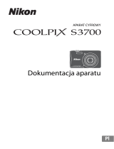 Nikon COOLPIX S3700 Instrukcja obsługi