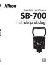 Nikon SB-700 Instrukcja obsługi