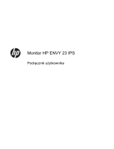 HP ENVY 23 23-inch IPS LED Backlit Monitor with Beats Audio instrukcja