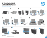 HP EliteDisplay E190i 18.9-inch LED Backlit IPS Monitor Instrukcja instalacji