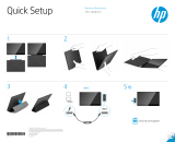 HP EliteDisplay S14 14-inch Portable Display Skrócona instrukcja obsługi