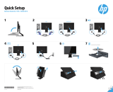 HP EliteDisplay E220t 21.5-inch Touch Monitor Skrócona instrukcja obsługi