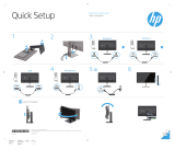 HP DreamColor Z31x Studio Display Skrócona instrukcja obsługi