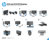 HP Z Display Z22i 21.5-inch IPS LED Backlit Monitor Instrukcja instalacji