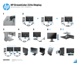 HP DreamColor Z24x Display Instrukcja instalacji