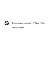 HP Slate 21 Pro All-in-One PC Instrukcja obsługi