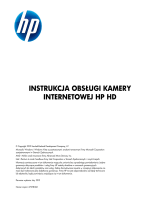 HP HD 3300 Webcam Instrukcja obsługi