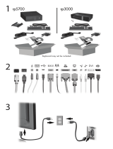 HP rp3000 Base Model Point of Sale System Skrócona instrukcja obsługi