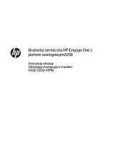 HP Engage One Serial/USB Thermal Printer Instrukcja obsługi
