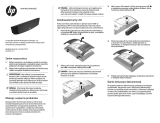 HP RP9 2x20 LCD Top Mount without Arm Instrukcja instalacji