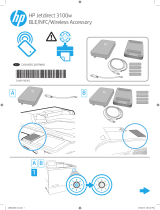 HP Jetdirect 3100w BLE/NFC/Wireless Accessory Instrukcja instalacji