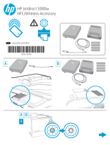 HP Jetdirect 3000w NFC/Wireless Accessory Instrukcja instalacji