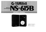 Yamaha NS-615 Instrukcja obsługi