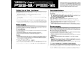 Yamaha PortaSound PSS-9 Instrukcja obsługi