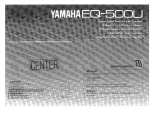 Yamaha EQ-500U Instrukcja obsługi