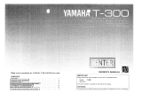 Yamaha T-300 Instrukcja obsługi