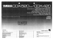 Yamaha CDX-420 Instrukcja obsługi