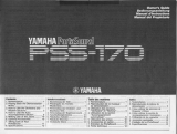 Yamaha pss-170 Instrukcja obsługi