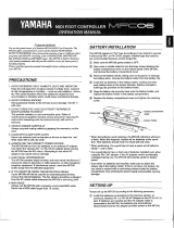 Yamaha MFC06 Instrukcja obsługi