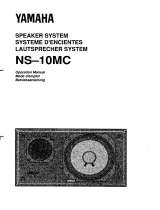 Yamaha NS-10MC Instrukcja obsługi