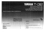 Yamaha T-32 Instrukcja obsługi
