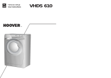 Hoover VHDS 610-37 Instrukcja obsługi