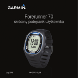 Garmin FR70 Instrukcja obsługi