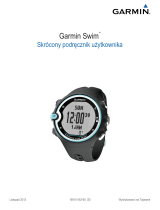 Garmin Swim Instrukcja obsługi