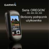 Garmin Oregon 550 Instrukcja obsługi