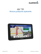 Garmin dezl 760LMT-Digital Instrukcja obsługi