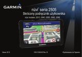 Garmin nüvi® 2555LMTHD Instrukcja obsługi