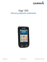 Garmin Edge 1000 Instrukcja obsługi