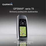 Garmin GPSMAP78sc Instrukcja obsługi