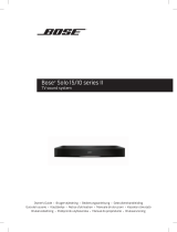 Bose ® Solo 10 series II TV sound system Instrukcja obsługi