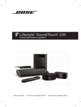 Bose Lifestyle SoundTouch 235 entertainment system Skrócona instrukcja obsługi