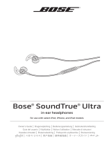 Bose soundtrue ultra ie headphones apple Instrukcja obsługi
