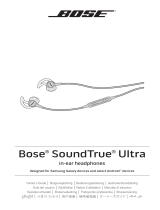 Bose SoundTrue® Ultra in-ear headphones – Samsung and Android™ devices Instrukcja obsługi